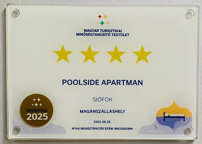 Poolside Apartman Siofok
